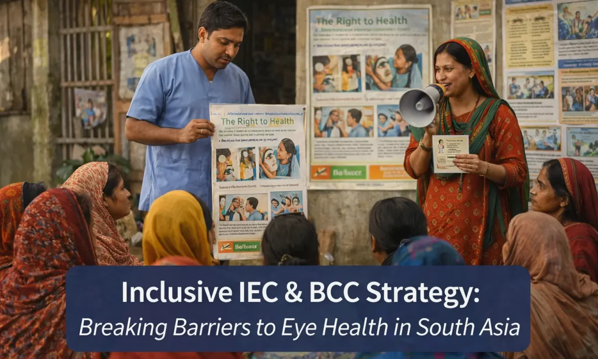 Inclusive IEC & BCC Strategy Breaking Barriers to Eye Health in South Asia